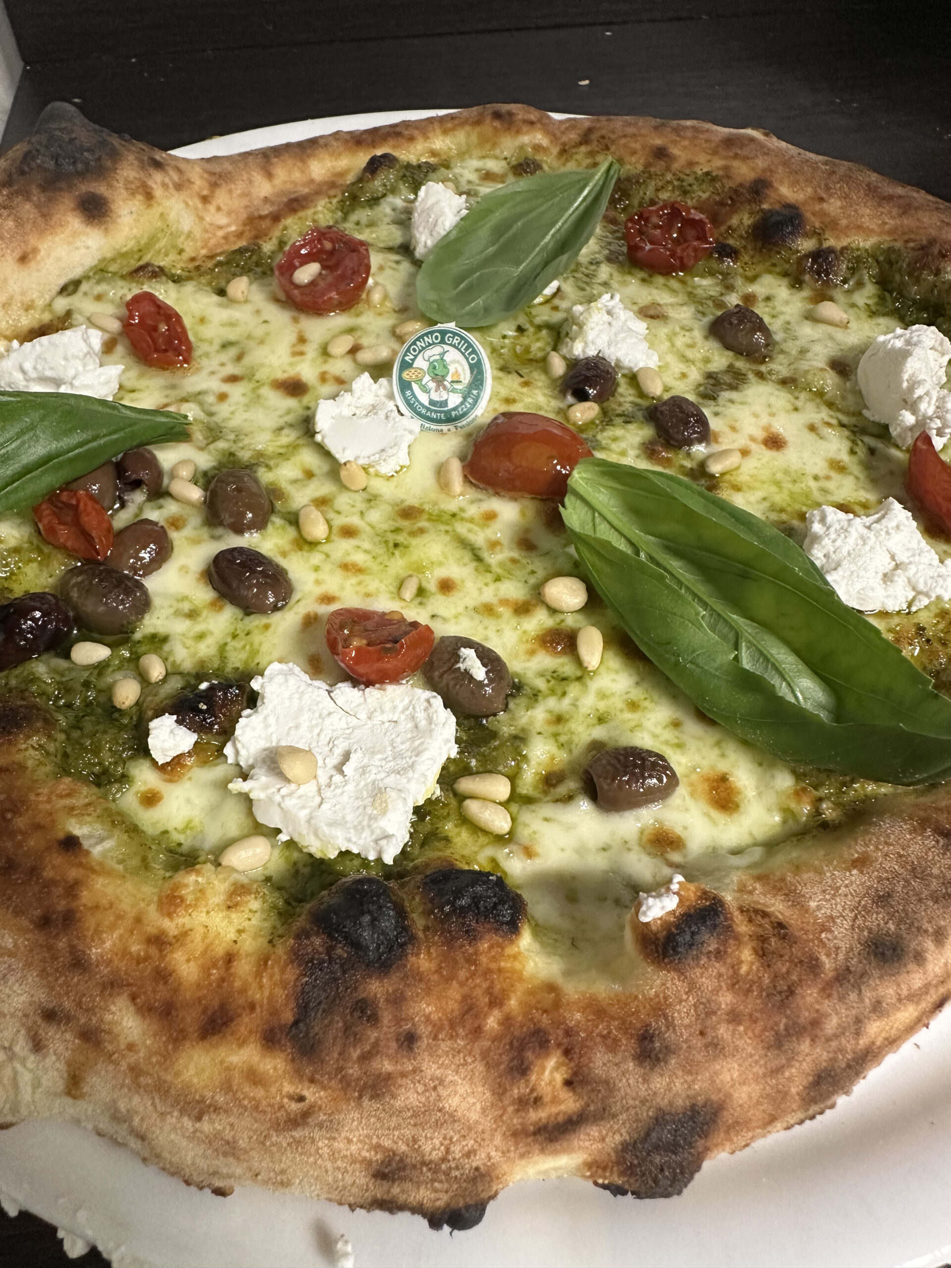 Pizzeria con forno a legna a Arizzano